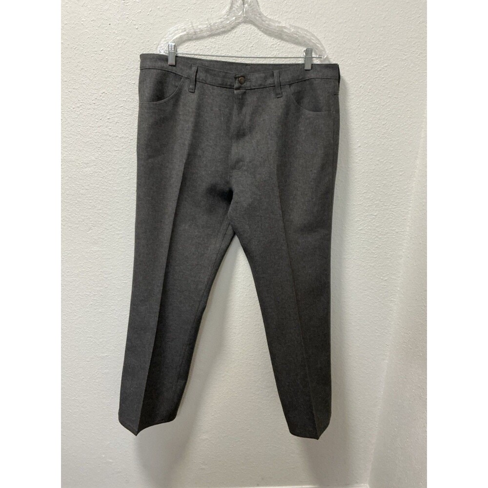 Wrangler Wranchler Heather Grey Dress Jeans Men’s 40x29 Western Pants 82HG Slack